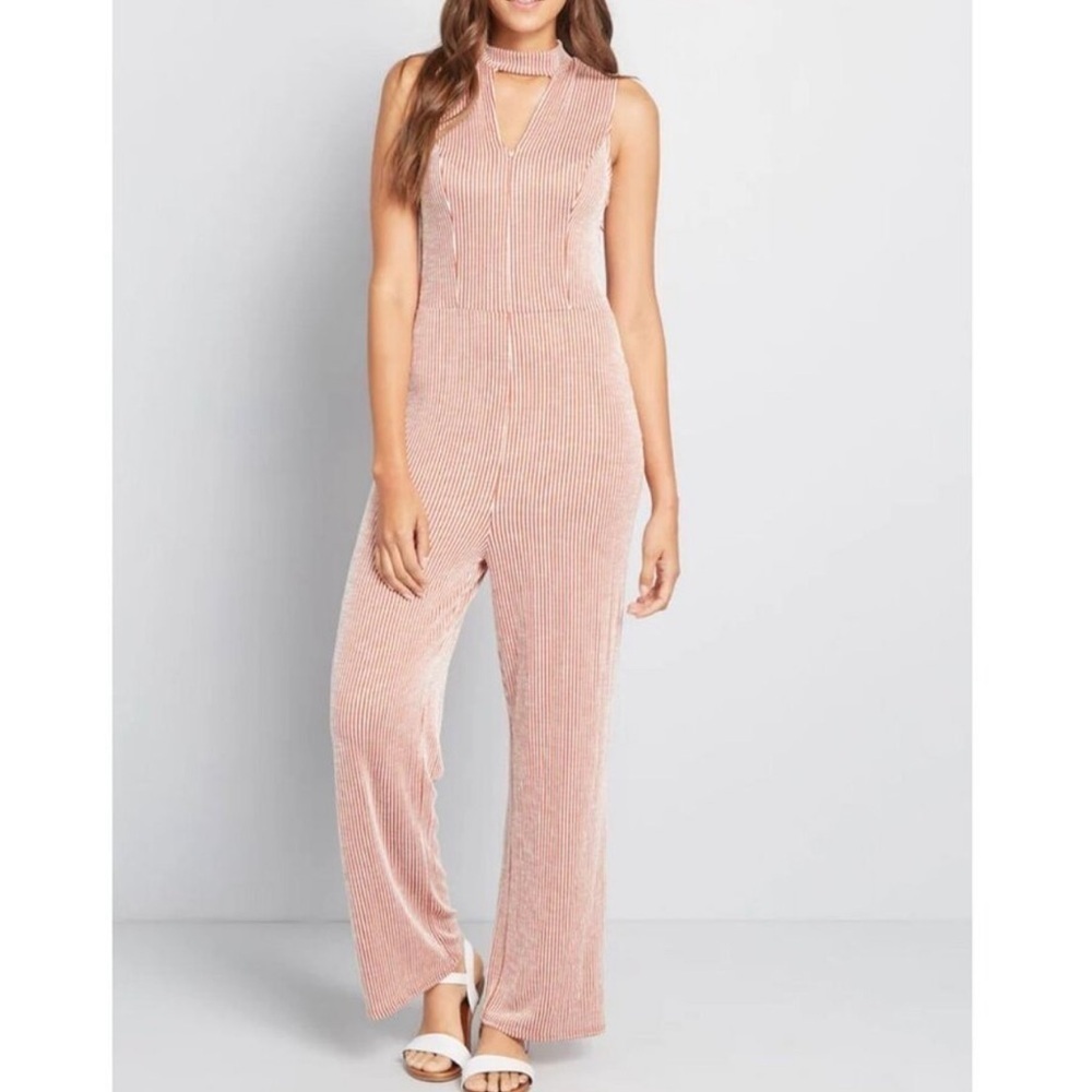 ModCloth For The Bliss Of It Jumpsuit Size Medium